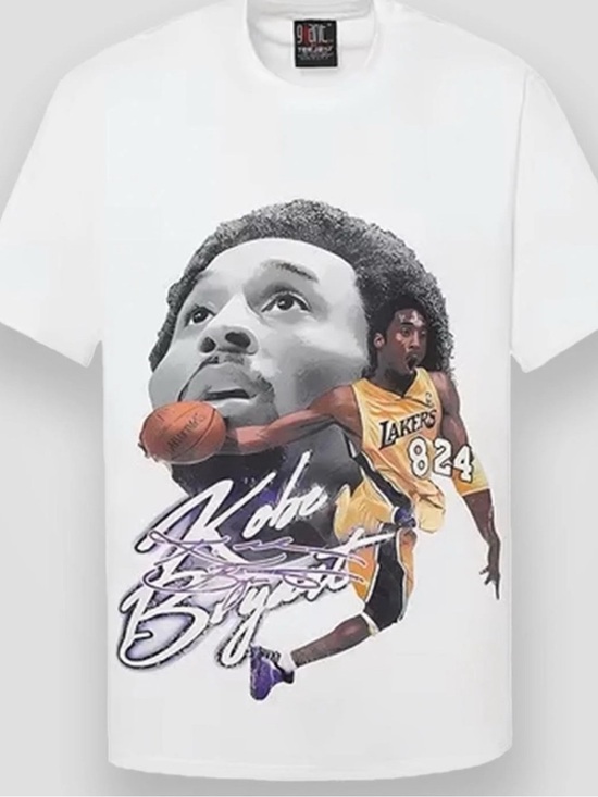 Gant Other - Gant vintage style Kobe Bryant Lakers Graphic Tee - White with Yellow & Purple